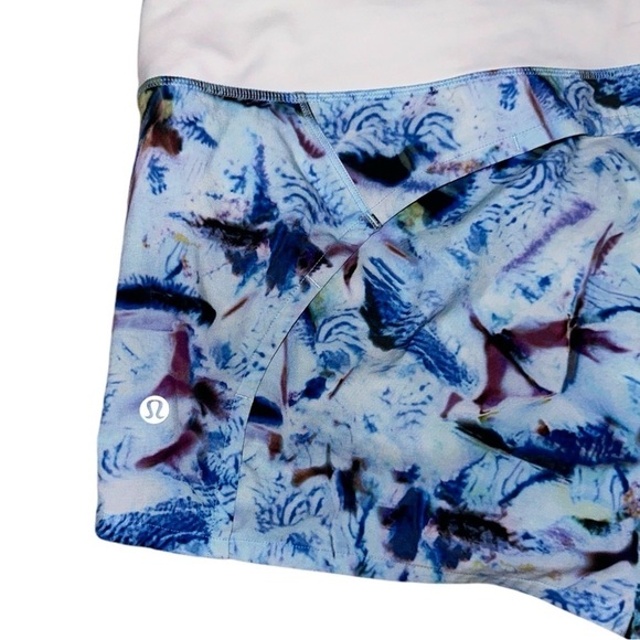 Lululemon Run Times Low Rise Short II 4" / Exposure Crystallize Multi White 10 - Picture 8 of 10